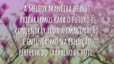 Concentre-se no trabalho hoje