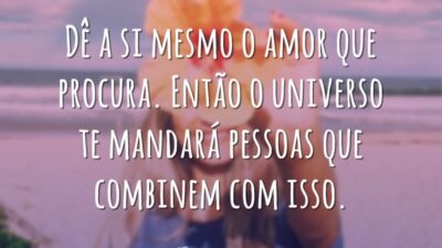 Dê a si mesmo