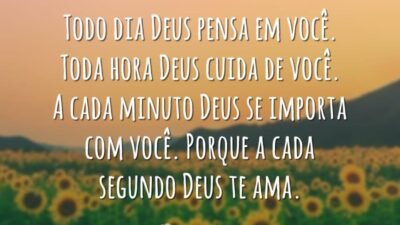Deus pensa em você