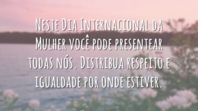 Distribua respeito e igualdade