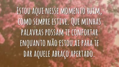 Estou aqui, sempre estive