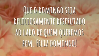 Feliz domingo