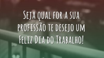 Independente da sua profissão