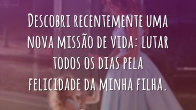 Luto pela sua felicidade