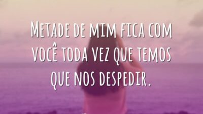 Metade de mim fica