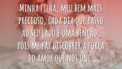 Minha filha, meu bem