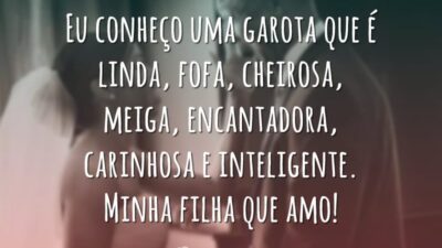 Minha filha que amo