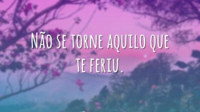 Não se torne aquilo