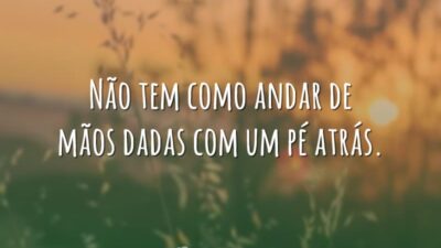 Não tem como
