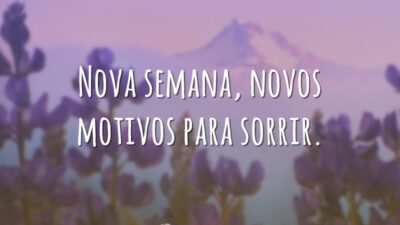 Novos motivos para sorrir
