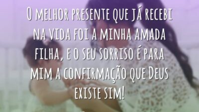 O melhor presente recebido