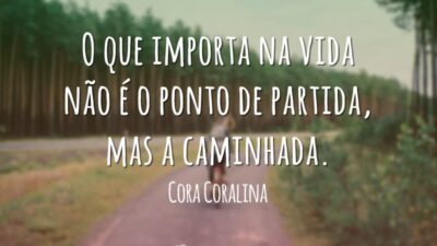 O que importa na vida não é o ponto de partida, mas&hellip;