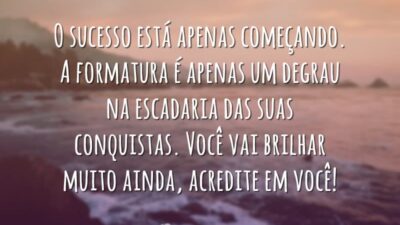 O sucesso está començando