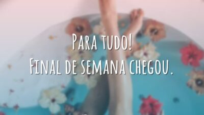 Para tudo!