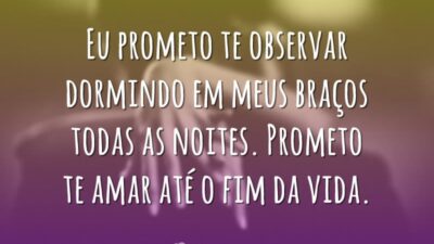 Prometo te amar até