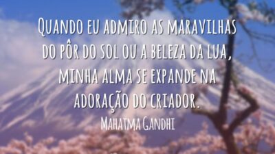 Quando eu admiro