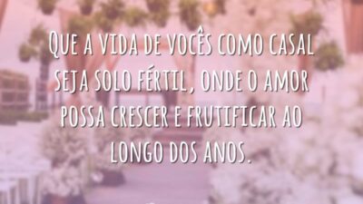 Que o amor cresça