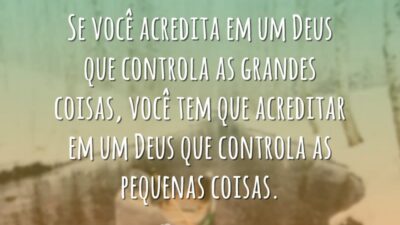 Se você acredita