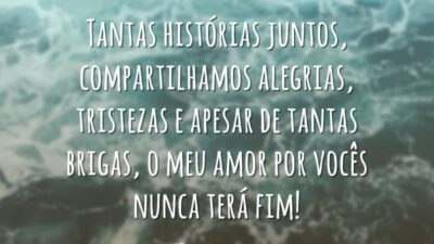 Tantas histórias juntos
