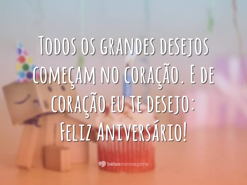 Mensagens de Aniversário - Belas Mensagens