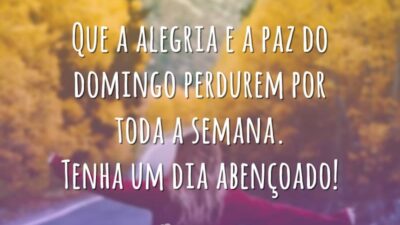Tenha um dia abençoado