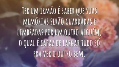 Ter um irmão