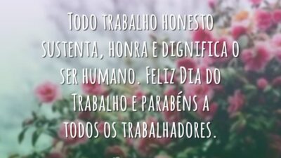 Todo trabalho honesto