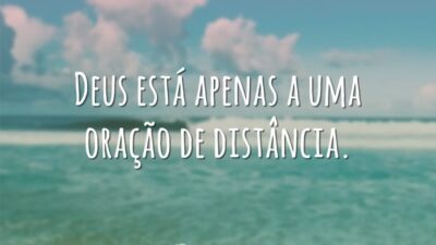 Uma oração de distância