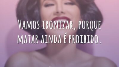 Vamos ironizar