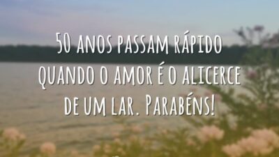 50 anos passam rápido