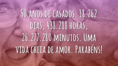 50 anos de casado