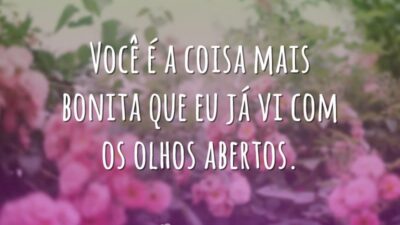 A coisa mais bonita