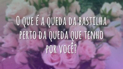 A queda que tenho