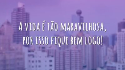 A vida é maravilhosa
