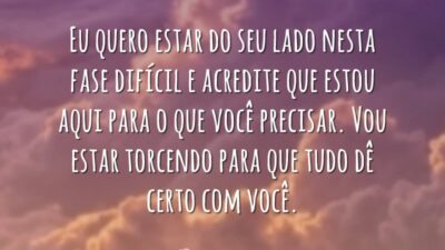 Acredite que estou aqui