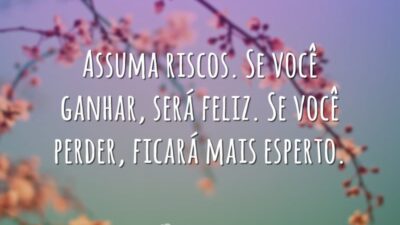 Assuma riscos