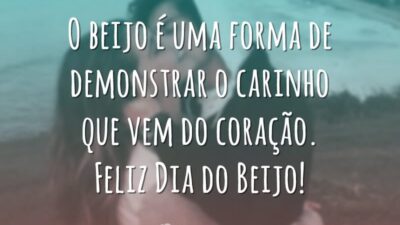 O beijo é uma forma de demonstrar o carinho que vem do&hellip;