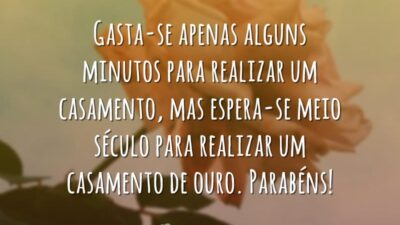 Casamento de ouro