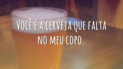 Cerveja no meu copo