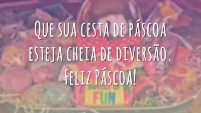 Cesta de páscoa