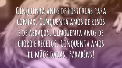 Cinquenta anos de histórias