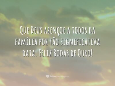 Deus abençoe a família