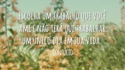 Escolha um trabalho
