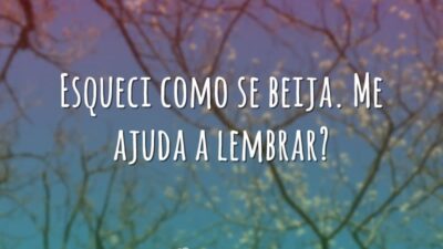 Esqueci como se beija