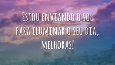 Estou enviando o sol