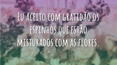 Eu aceito com gratidão