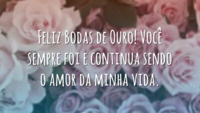 Feliz Bodas de Ouro