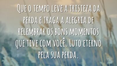 Luto eterno pela perda