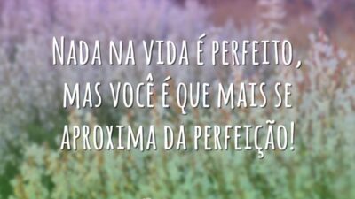 Nada é perfeito