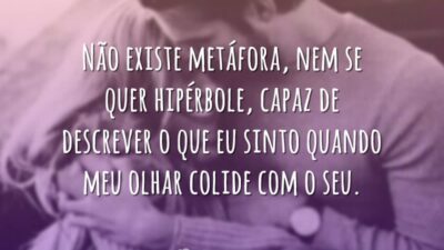 Não existe metáfora